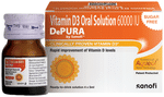 Depura 60000 IU Vitamin D3 Oral Solution | Sugar Free | For Nutritional Support | Bone, Joint & Muscle Care