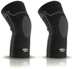 AGEasy Comfort Knee Support Black Grey Medium