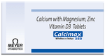 Calcimax 250 Tablet | Calcium Supplement Tablet