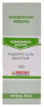 Bakson's Homoeopathy Podophyllum Peltatum Dilution 1000 CH