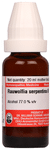 Dr Willmar Schwabe Germany Rauwolfia Serpentina Mother Tincture Q