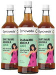Gynoveda Shatavari Ashoka Juice Helps Reduce Period Pain (1ltr Each)