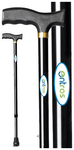 Entros KL 920 L Height Adjustable Walking Stick Black