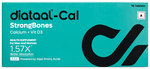Diataal Cal Tablet Strong Bones | Active Absorbable Calcium + Vit D3 | for Men & Women