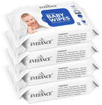 Evelance Soft Cleansing Baby Wipes Without Lid (72 Each)