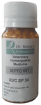 Dr. Romas Homeopathy RVC SP 34 Septo Vet Globules