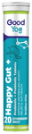 Good Yog Happy Gut Plus Probiotic & Prebiotic Effervescent Tablet Green Apple