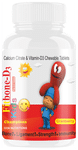 Goa Nutritions Well C Fitbone-D3 Kids Chewable Tablet for 3-7 years Cranberry