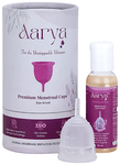 Aarya Premium Medical Grade Silicone Menstrual Cup with Cup Wash (50ml) Small