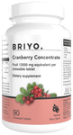 Briyo Cranberry Concentrate Chewable Tablets (Equivalent To 2000 Mg Cranberry Fruit) Natural Berry