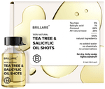 Brillare 100% Natural Tea Tree & Salicylic Oil Shots (6ml Each)