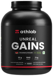 Athlab Unreal Gains Powder Strawberry Smooth