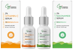 CGG Cosmetics Combo Pack of 2% Vitamin C Serum (10ml) & 2% Niacinamide Serum (10ml)