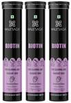 Halesaga Biotin Effervescent Tablet (20 Each ) Strawberry