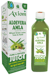 Axiom Aloevera Amla Juice | For Weight Management & Blood Purification | No Added Sugar Juice No Added Sugar