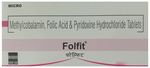 Folfit Tablet with Mecobalamin, Folic Acid & Pyridoxine Hydrochloride