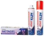 Aneta Combo Pack of 1 Neta Gel(30gm) and 2 Netaspray(55gm Each)