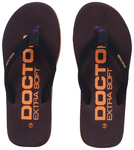 Doctor Extra Soft D27 Care Orthopaedic Diabetic Super Fit Comfort Daily Use Flip-flops for Men Brown 6