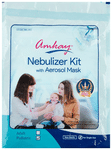 Amkay Nebulizer Mask with Anti-spill jar | Transparent, Lightweight Mask for Adults & Children