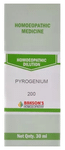 Bakson's Homoeopathy Pyrogenium Dilution 200 CH