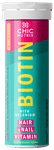 Chicnutrix Biotin with Selenium Effervescent Tablet Lime & Lemon