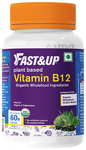 Fast&Up Plant Based Vitamin B12 with Organic Ingredients Vegan Tablet