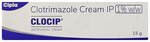 Clocip Clotrimazole Cream for Skin Infections (15 gm)