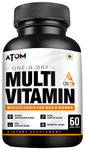 AS-IT-IS Nutrition Atom Multivitamin for Men & Women Vegicap