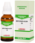 Bakson's Homoeopathy Bryonia Alba Dilution 30 CH