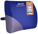 4V1 BKR9 Orthopedic Lumbar Support Pillow Standard Blue