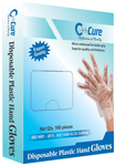 C Cure Disposable Plastic Hand Glove