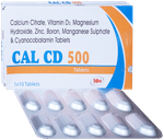 Cal CD 500 Tablet