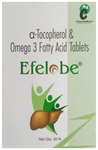Efelobe Alpha-Tocopherol & Omega 3 Fatty Acid Tablet