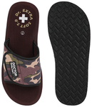 Doctor Extra Soft D53 Camo Care Orthopaedic and Diabetic Adjustable Strap Super Comfort for Men Brown 9