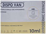 Dispovan 10ml Syringe with Needle