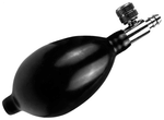 Bos Medicare Surgical Rubber Manual BP Bulb with Metal Valve  Black