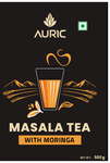 Auric Kadak Moringa Masala Black Tea with Real Spices  for Immunity Boost (500gm Each)