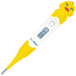 AccuSure Instant Flexible Digital Thermometer Kids Duck Design