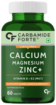 Carbamide Forte Calcium, Magnesium & Zinc + | For Bones, Joints & Immunity | Tablet