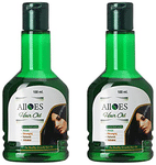 Alloes Hair Oil for Hair Growth with Amla,Bhringraj,Mehndi and Shikakai (100ml Each)