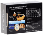 Auditech Asound Vivo Sound Enhancement Behind the Ear Hearing Aid Beige