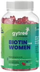 Gytree Biotin Gummies for Women Strawberry