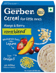 Gerber Cereal for Little Ones Power Blend Mango and Berry