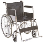 EASYCARE EC 809 Y Steel Wheelchair Black