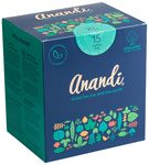 Anandi 100% Organic Cotton Sanitary Pads for Women with Disposal Pouch XL