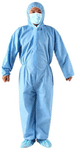 DCG 3 Ply PPE Suit (75 GSM) XL Blue