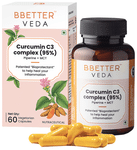 BBetter Veda Curcumin C3 Complex (95%) Vegetarian Capsule