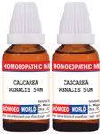 Dr. Majumder Homeo World Calcarea Renalis Dilution(30ml Each) 50M