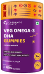Carbamide Forte Omega 3 Vegetarian Yummy Gummies for Kids & Adults Cranberry