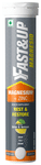 Fast&Up Magnesio with Magnesium & Zinc for Muscle Health | Flavour Lemon and Lime Effervescent Tablet